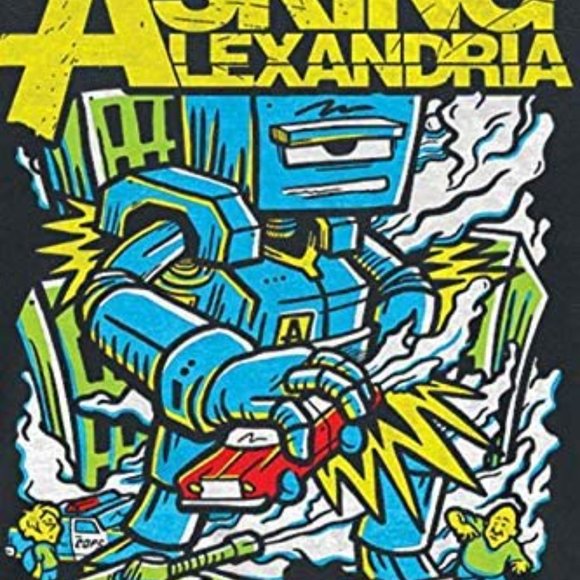Asking Alexandria T-Shirt men small - Picture 3 of 3